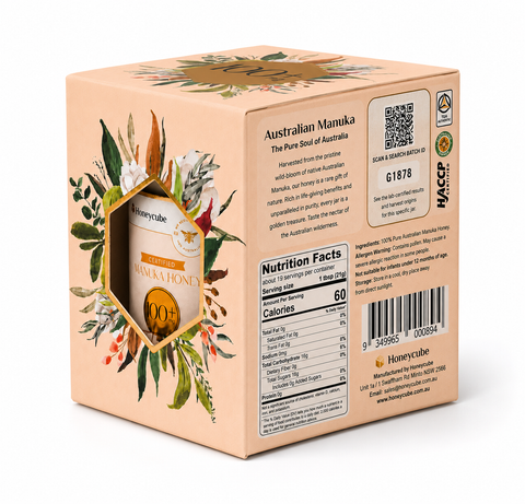 Honeycube Australian Raw Manuka Honey 100+ MGO Gift Pack