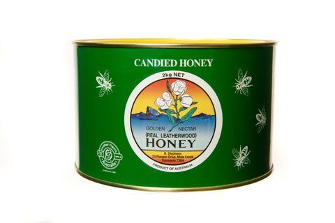 Golden Nectar Leatherwood Candied Honey