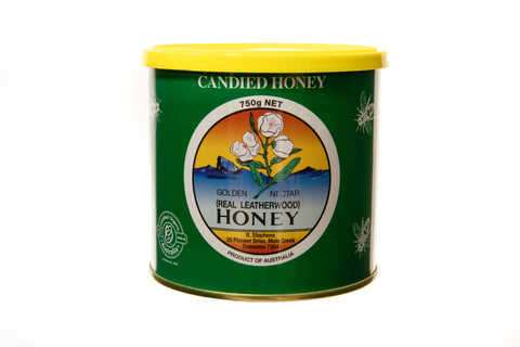 Golden Nectar Leatherwood Candied Honey