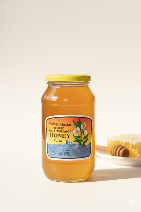 Golden Nectar Leatherwood Honey