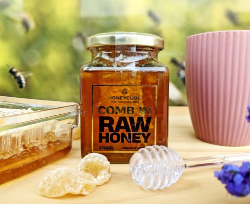 Comb in Raw Honey 500g